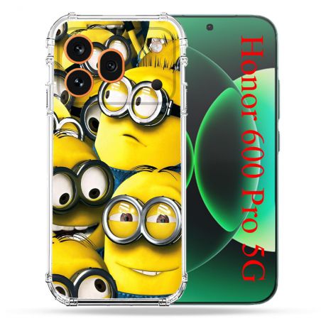 Coque Renforcée Pour Honor 600 Pro 5G Minions Groupe
