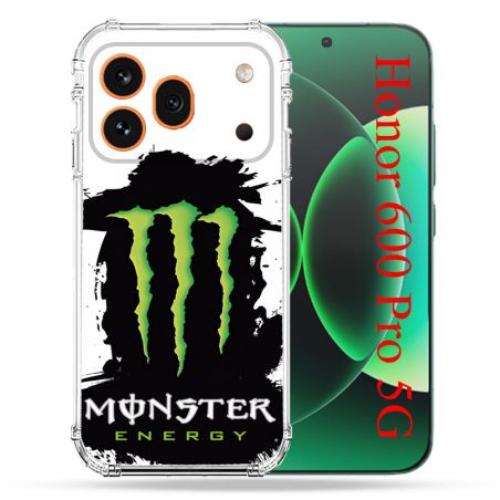 Coque Renforcée Pour Honor 600 Pro 5G Monster Energy Tache