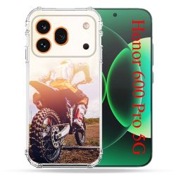 Coque Renforcée Pour Honor 600 Pro 5G Moto Cross Soleil