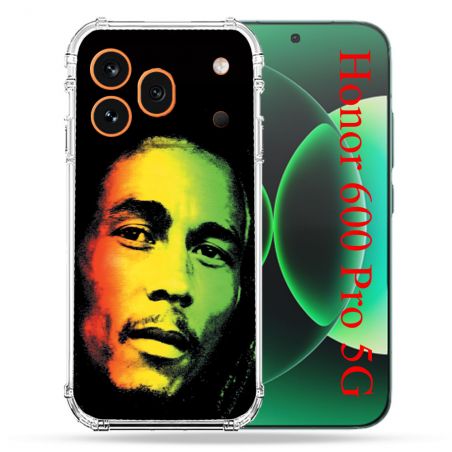Coque Renforcée Pour Honor 600 Pro 5G Musique Bob Marley 2