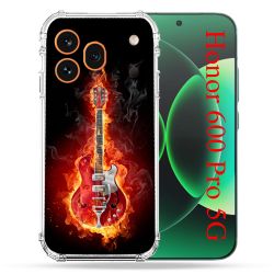 Coque Renforcée Pour Honor 600 Pro 5G Musique Guitare Electrique