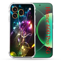 Coque Renforcée Pour Honor 600 Pro 5G Musique Partition Multicolore
