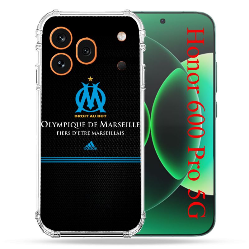 Coque Renforcée Pour Honor 600 Pro 5G Olympique Marseille OM Fier etre Marseillais