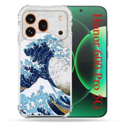 Coque Renforcée Pour Honor 600 Pro 5G Peinture La Grande Vague