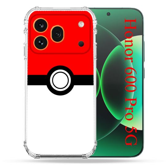 Coque Renforcée Pour Honor 600 Pro 5G Pokemon Pokeball