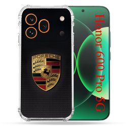 Coque Renforcée Pour Honor 600 Pro 5G Porsche Carbone