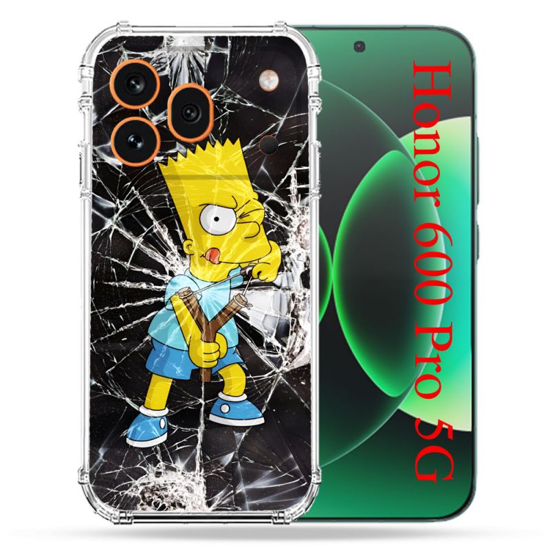 Coque Renforcée Pour Honor 600 Pro 5G Simpson Bart