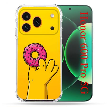 Coque Renforcée Pour Honor 600 Pro 5G Simpson Donuts