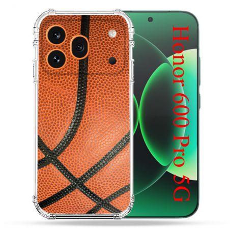 Coque Renforcée Pour Honor 600 Pro 5G Sport Ballon Basket