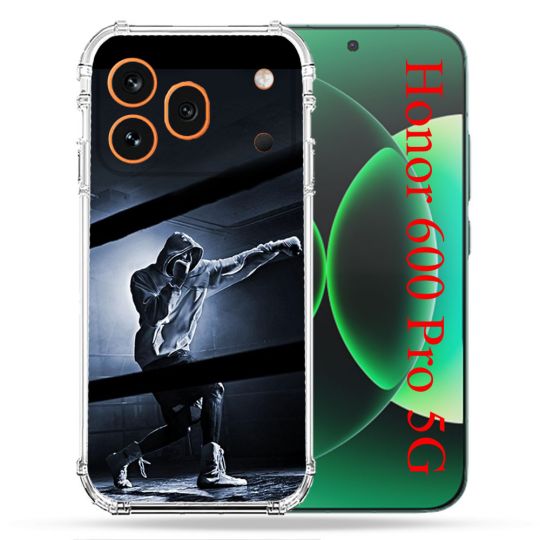 Coque Renforcée Pour Honor 600 Pro 5G Sport Boxe Poing