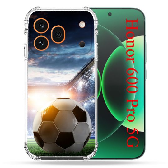 Coque Renforcée Pour Honor 600 Pro 5G Sport Football Stade