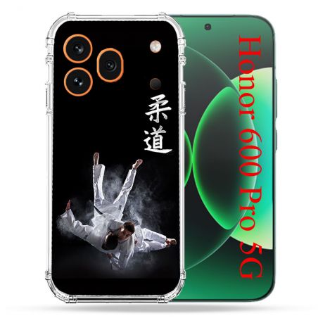Coque Renforcée Pour Honor 600 Pro 5G Sport Judo Noir