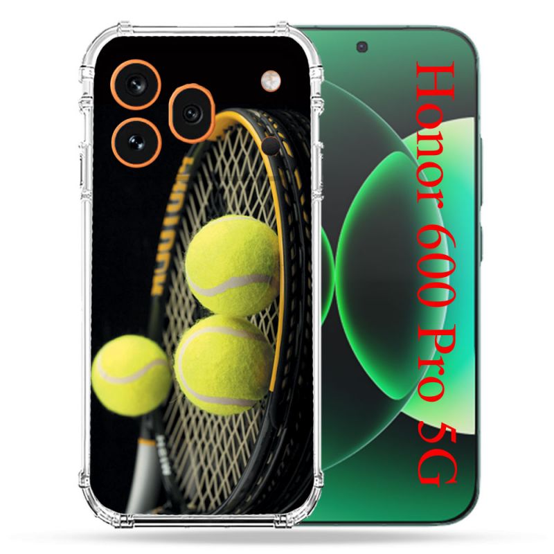 Coque Renforcée Pour Honor 600 Pro 5G Sport Tennis Balls