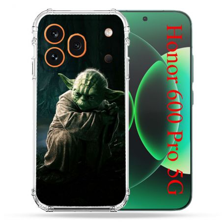 Coque Renforcée Pour Honor 600 Pro 5G Star Wars - Yoda sombre