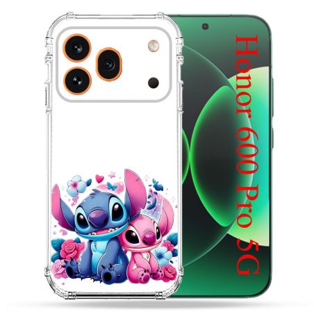 Coque Renforcée Pour Honor 600 Pro 5G Stitch Love