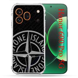 Coque Renforcée Pour Honor 600 Pro 5G Stone Island Gris