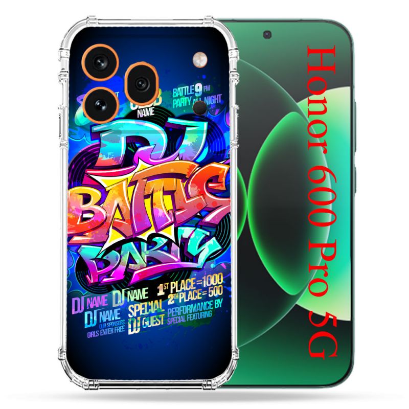 Coque Renforcée Pour Honor 600 Pro 5G Street Art Rap