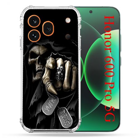 Coque Renforcée Pour Honor 600 Pro 5G Tete de Mort Your Next
