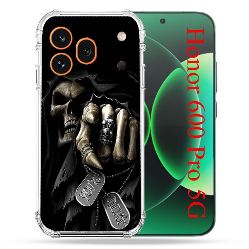 Coque Renforcée Pour Honor 600 Pro 5G Tete de Mort Your Next