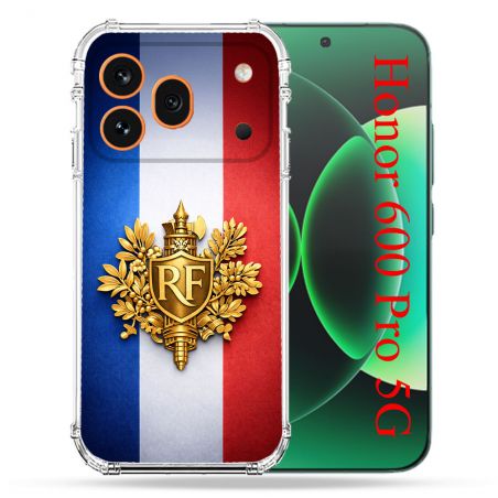 Coque Renforcée Pour Honor 600 Pro 5G Voyage Drapeau France