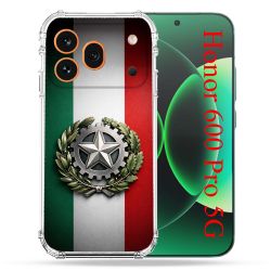 Coque Renforcée Pour Honor 600 Pro 5G Voyage Drapeau Italie