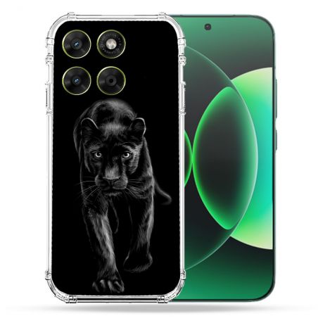 Coque Renforcée Pour Moto G37 / G37 Power / G47 Animal Panthère Noire
