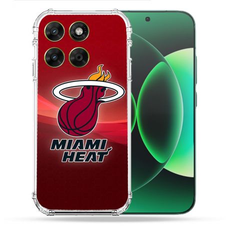 Coque Renforcée Pour Moto G37 / G37 Power / G47 Basket Miami Heat