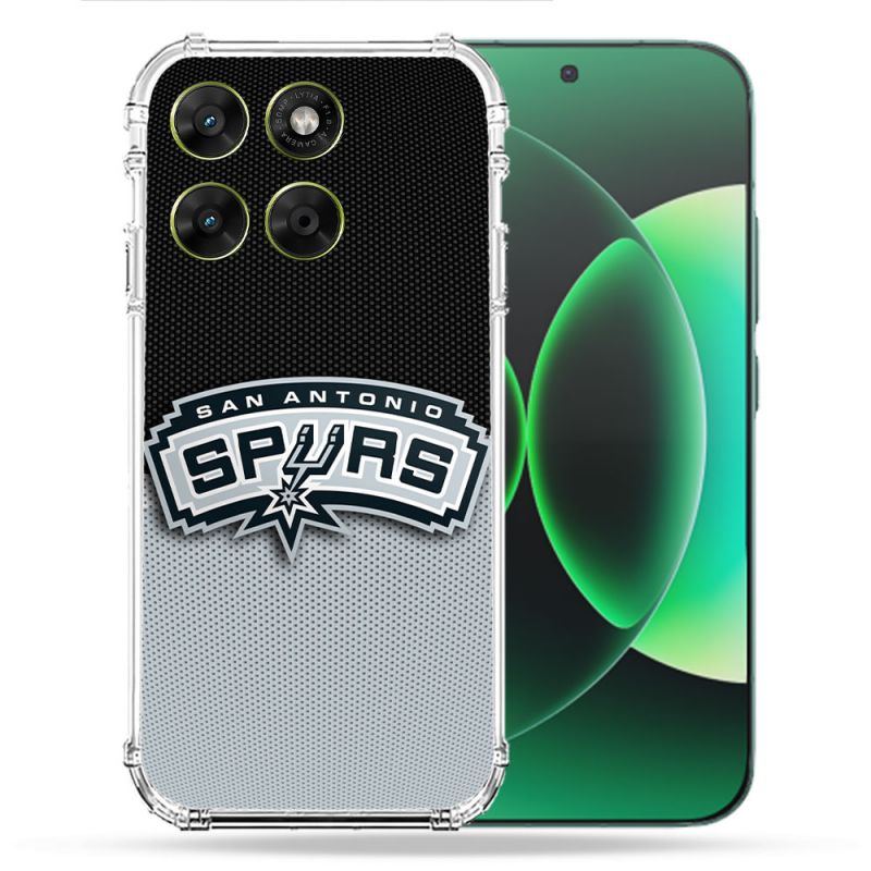 Coque Renforcée Pour Moto G37 / G37 Power / G47 Basket San Antonio Spurs