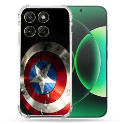 Coque Renforcée Pour Moto G37 / G37 Power / G47 Captain America Bouclier