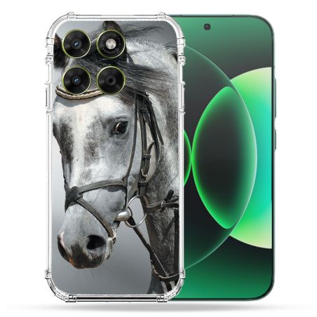 Coque Renforcée Pour Moto G17 / G17 Power Animal Cheval Blanc