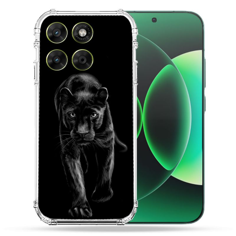 Coque Renforcée Pour Moto G17 / G17 Power Animal Panthère Noire