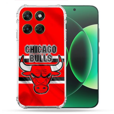 Coque Renforcée Pour Moto G17 / G17 Power Basket Chicago Bulls
