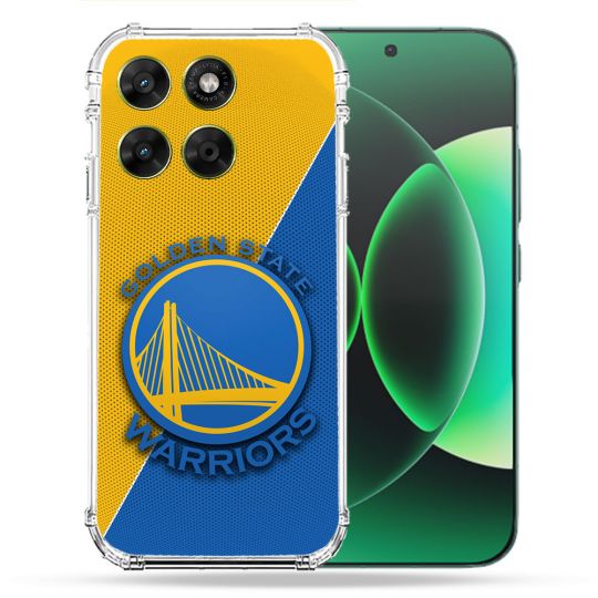 Coque Renforcée Pour Moto G17 / G17 Power Basket Golden State Warriors