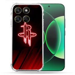 Coque Renforcée Pour Moto G17 / G17 Power Basket Houston Rockets