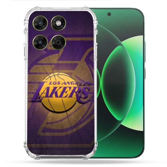Coque Renforcée Pour Moto G17 / G17 Power Basket Los Angeles Lakers
