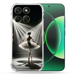 Coque Renforcée Pour Moto G17 / G17 Power Danseuse Lumière