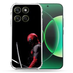 Coque Renforcée Pour Moto G17 / G17 Power Deadpool Epee
