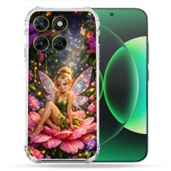 Coque Renforcée Pour Moto G17 / G17 Power Fantastique Fee Fleur