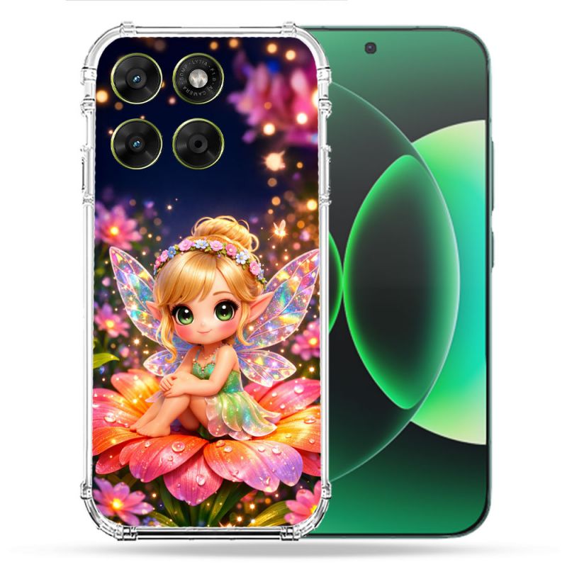 Coque Renforcée Pour Moto G17 / G17 Power Fantastique Fee Kawaii