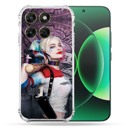 Coque Renforcée Pour Moto G17 / G17 Power Harley Quinn Batte