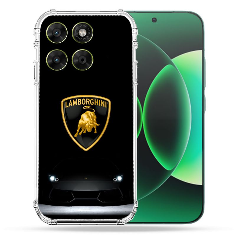 Coque Renforcée Pour Moto G17 / G17 Power Lamborghini Noir