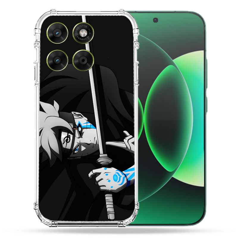 Coque Renforcée Pour Moto G17 / G17 Power Manga Boruto Epée