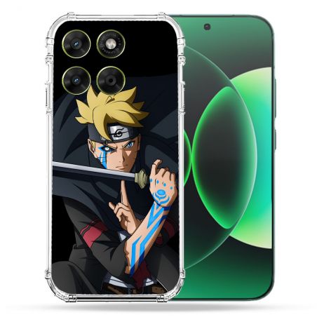 Coque Renforcée Pour Moto G17 / G17 Power Manga Boruto Tatouage