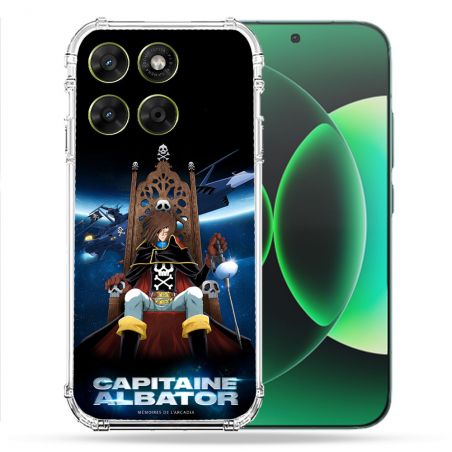 Coque Renforcée Pour Moto G17 / G17 Power Manga Capitaine Albator
