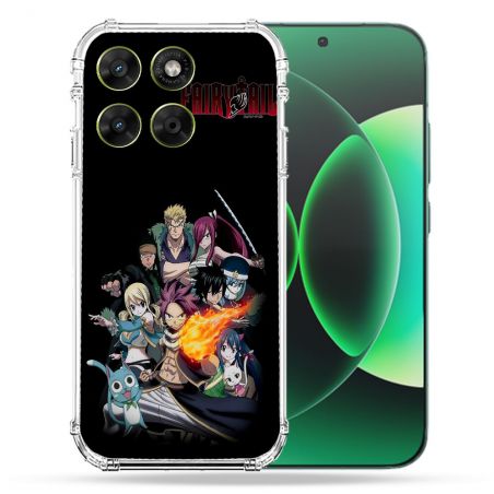 Coque Renforcée Pour Moto G17 / G17 Power Manga Fairy Tail Logo Team