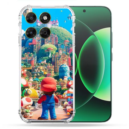 Coque Renforcée Pour Moto G17 / G17 Power Nintendo World