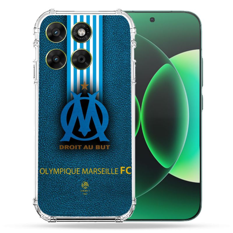 Coque Renforcée Pour Moto G17 / G17 Power Olympique Marseille OM Bande