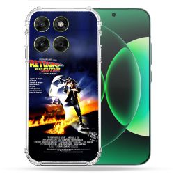 Coque Renforcée Pour Moto G17 / G17 Power Retour Vers Le Futur Affiche