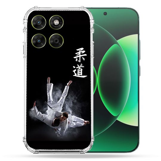 Coque Renforcée Pour Moto G17 / G17 Power Sport Judo Noir