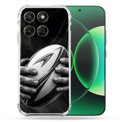 Coque Renforcée Pour Moto G17 / G17 Power Sport Rugby Ballon Moderne